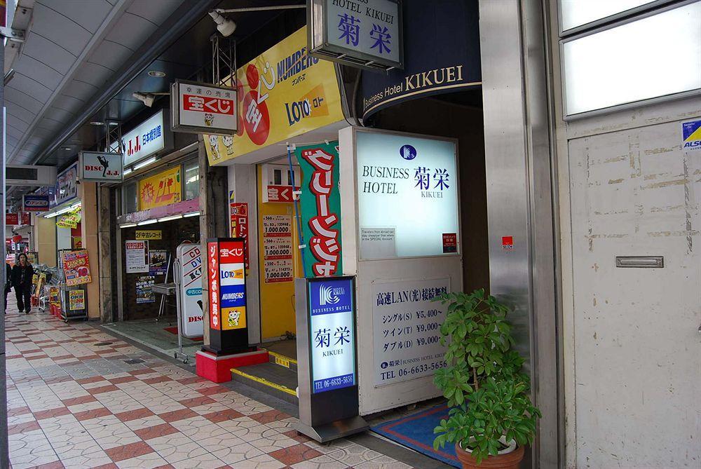Hotel Kikuei Namba Osaka Esterno foto